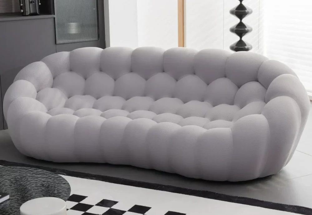 light gray cloud couch