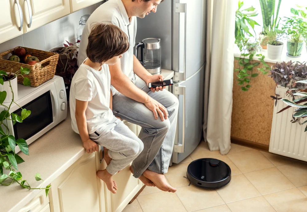 self cleaning robot vacuum mop