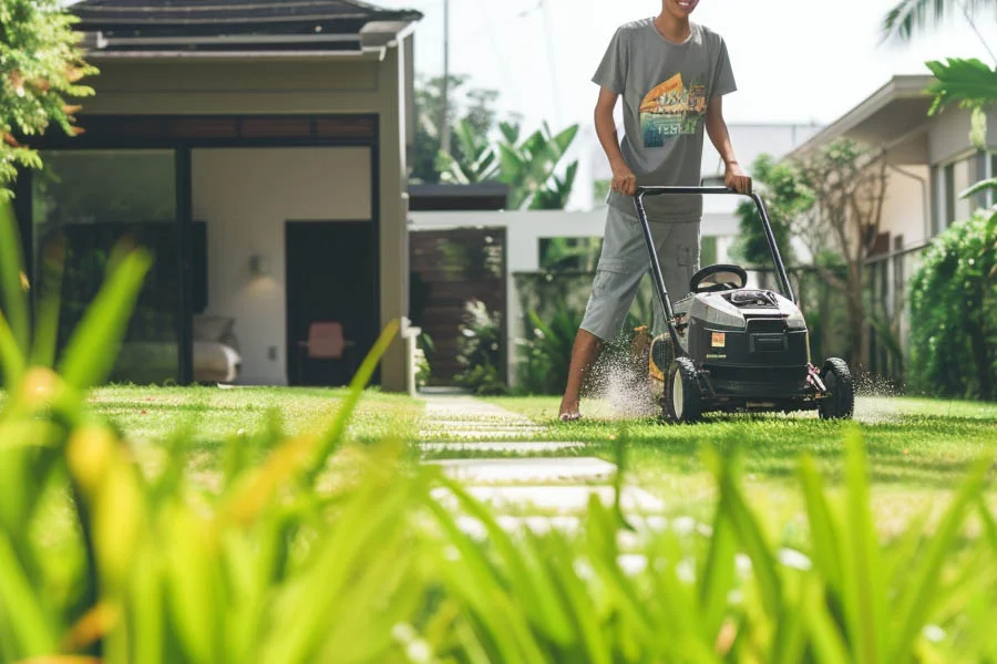 best battery power lawn equipment