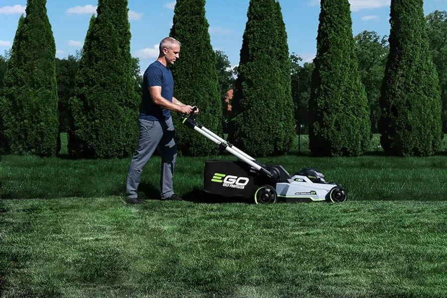 best electric push lawn mower